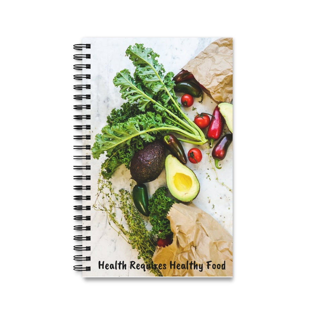 Health Requires Healthy Food Spiral Journal