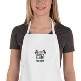 Beets Embroidered Apron