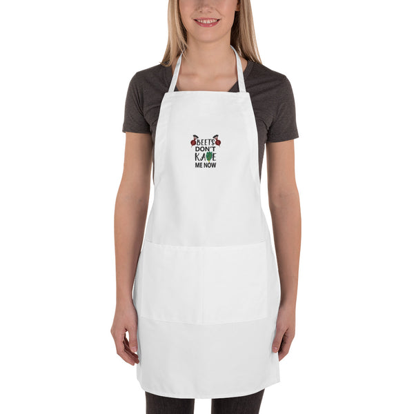 Beets Embroidered Apron