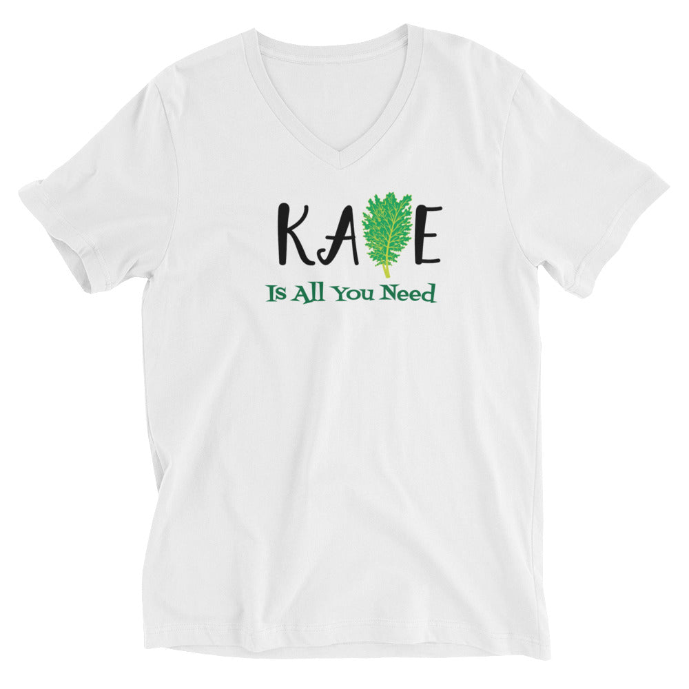 Kale Short Sleeve V-Neck T-Shirt